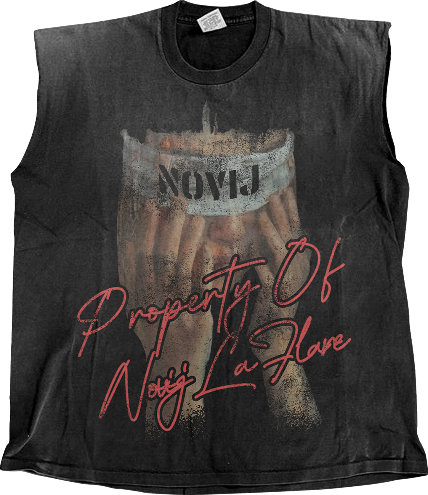 PROPERTY OF MUSCLE TEE