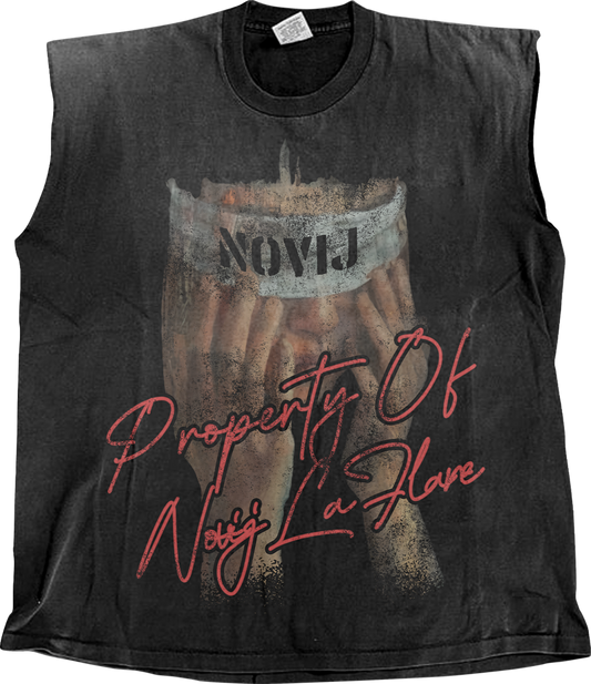 PROPERTY OF MUSCLE TEE