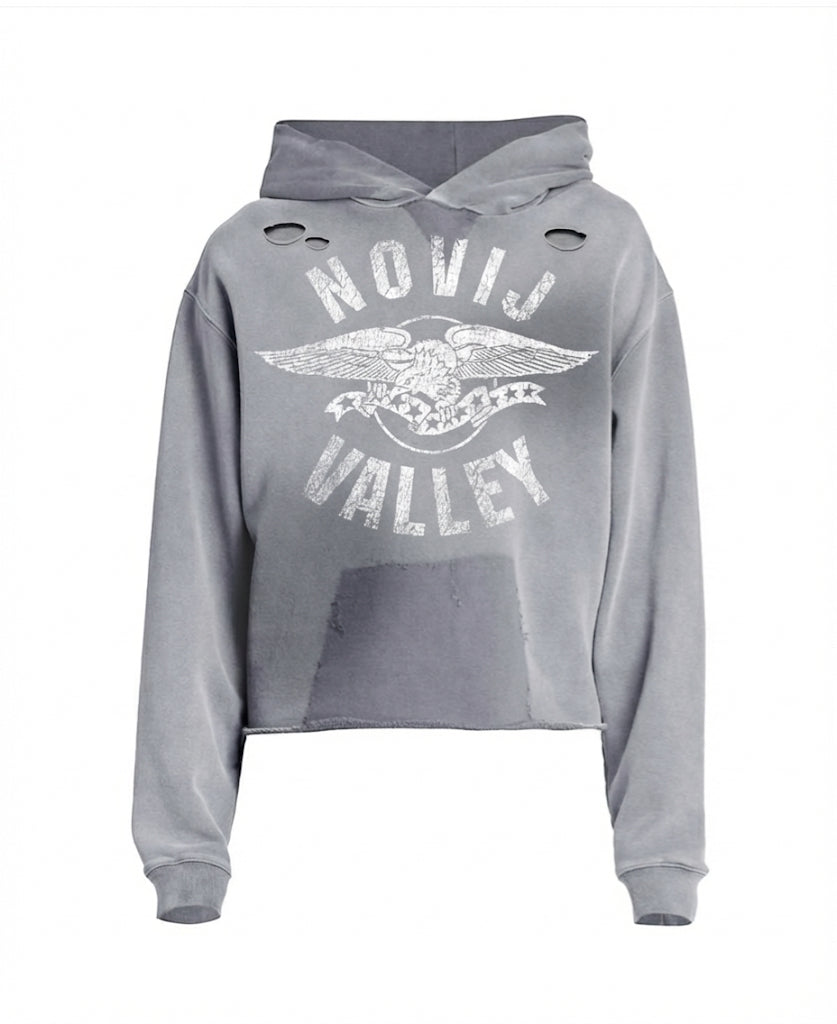 NV Distressed Hoodie