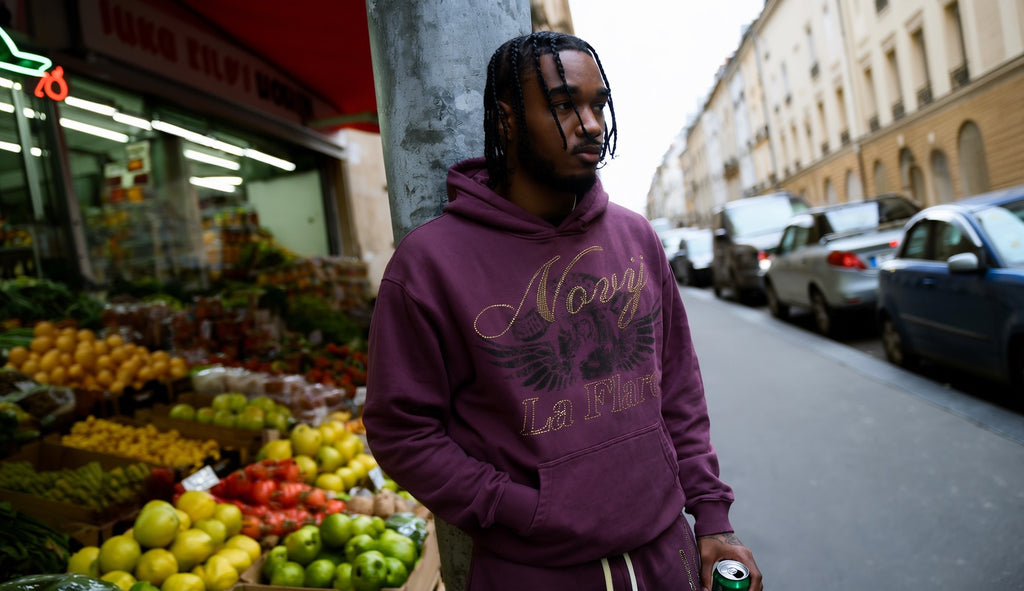 Acid Wash rhinestone hoodie